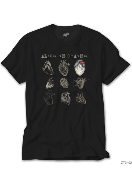 Alice In Chains Heart Attack Siyah Tişört
