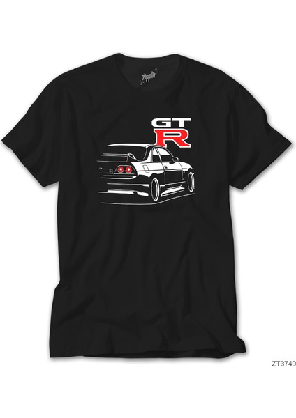Nissan Skyline Gt R R33 Siyah Tişört