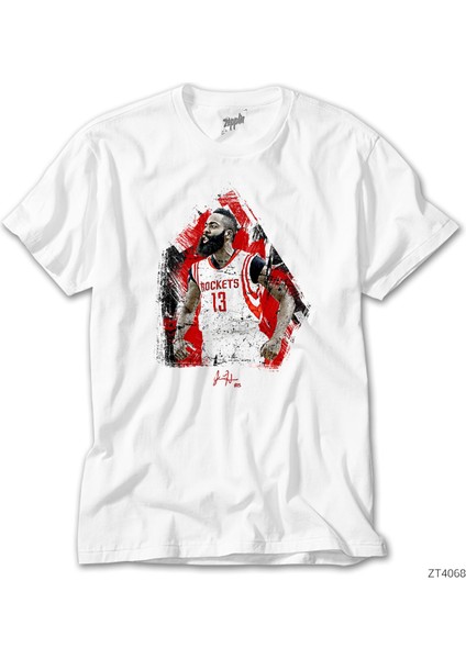 James Harden Splash Beyaz Tişört