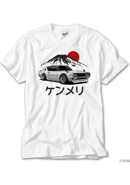 Skyline Gtr Kenmeri Beyaz Tişört