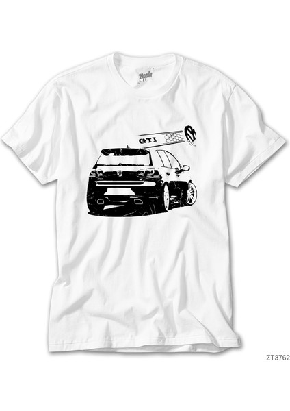 Volkswagen Golf Beyaz Tişört