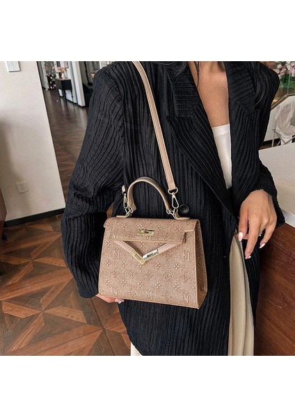 Moda Popüler Çok Yönlü Pu Omuz Crossbody Küçük Kare Çanta (Yurt Dışından) modelleri
