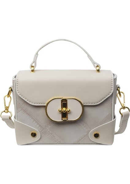 Yeni Moda Üst Düzey Tek Omuz El Çantası Crossbody Küçük Kare Çanta (Yurt Dışından)