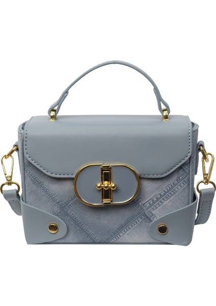 Yeni Moda Üst Düzey Tek Omuz El Çantası Crossbody Küçük Kare Çanta (Yurt Dışından)