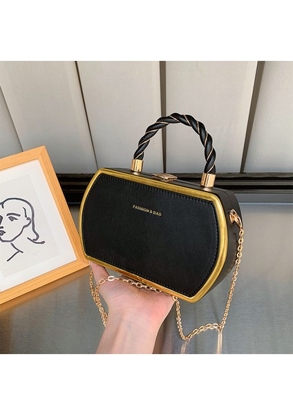 Yeni Moda El Taşınabilir Omuz Crossbody Zincir Çanta (Yurt Dışından)