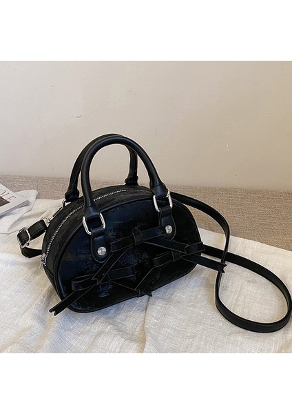 Basit Moda Yay Tek Omuz El Çantası (Yurt Dışından)
