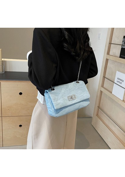 Yeni Moda Nakış Ipliği Omuz Crossbody Zincir Çanta (Yurt Dışından) fiyatları