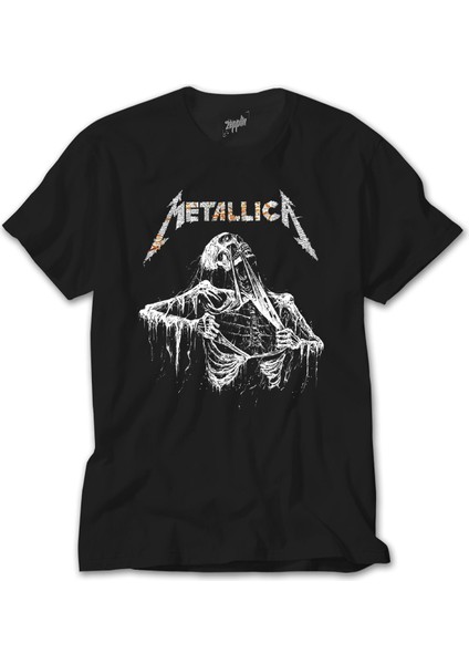 Metallica Mummy Siyah Tişört
