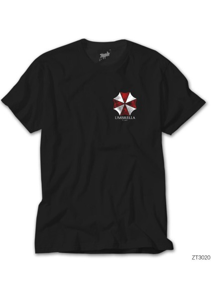 Resident Evil Umbrella Corp Siyah Tişört