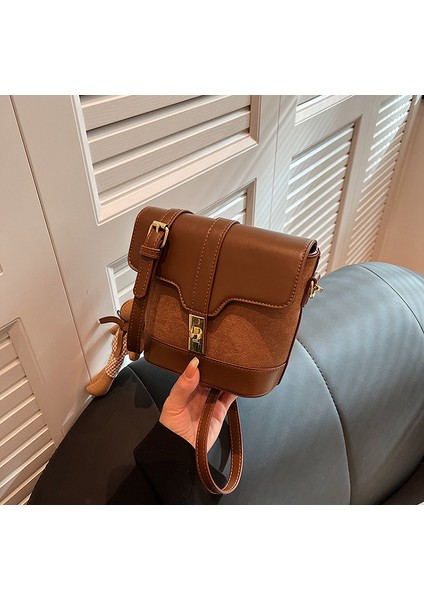 Moda Premium Tatlı Pu Omuz Crossbody Çanta (Yurt Dışından)