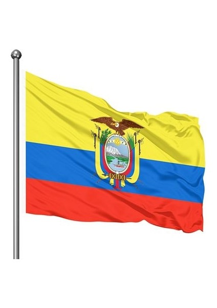 Ekvator Gine Gönder Bayrağı 50 x 75 cm