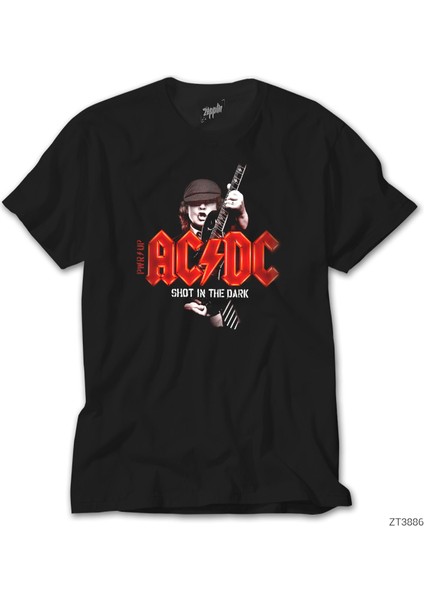 Ac Dc Shot In The Dark Siyah Tişört