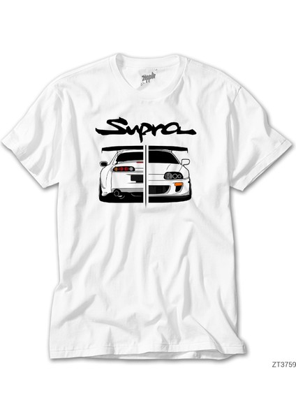 Toyota Supra Mk Iv Beyaz Tişört