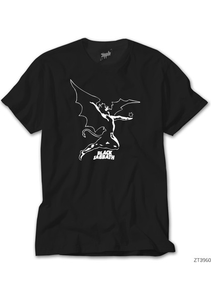 Black Sabbath Logo Siyah Tişört
