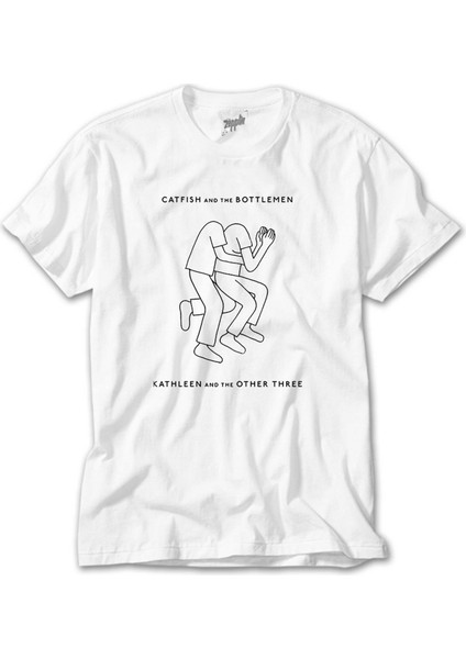 Catfish And The Bottlemen Kathleen And The Other Three Beyaz Tişört