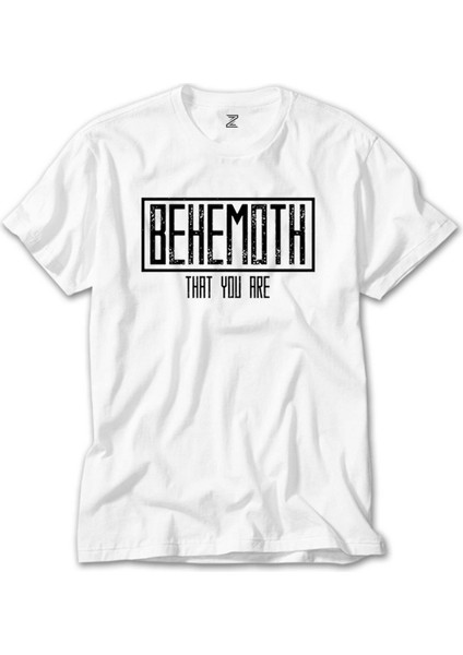 Behemoth That You Are Beyaz Tişört