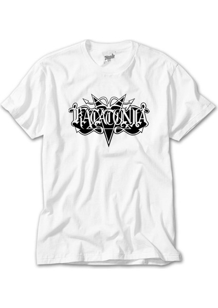 Katatonia Logo Beyaz Tişört