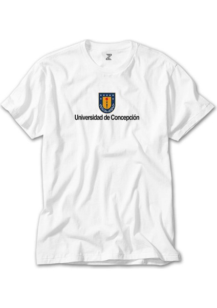 Concepcion University Logo Beyaz Tişört