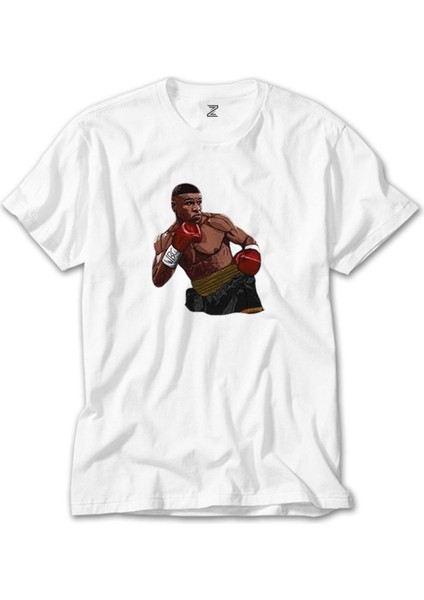 Mike Tyson Wbc Fight Beyaz Tişört