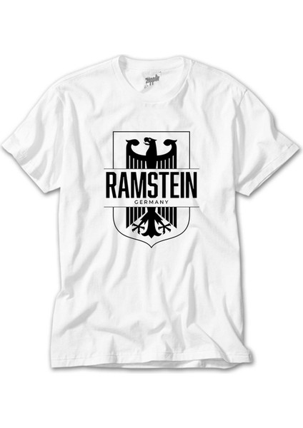 Rammstein Germany Beyaz Tişört
