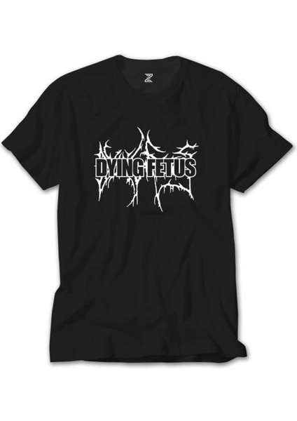 Dying Fetus Logo Siyah Tişört