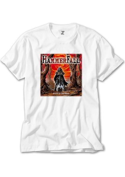 Hammerfall Glory To The Brave Beyaz Tişört