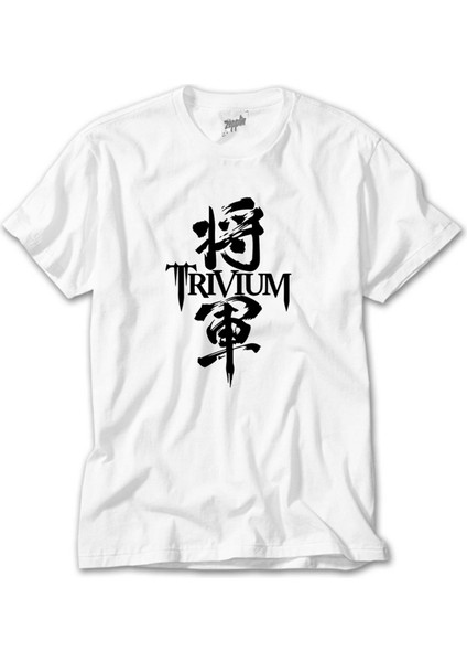 Trivium Shogun Beyaz Tişört
