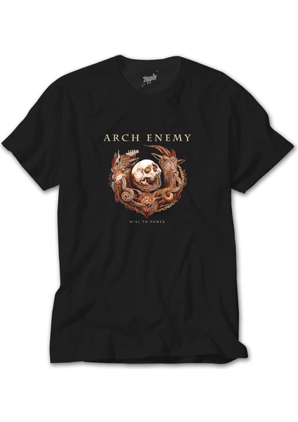 Arch Enemy Will To Power Siyah Tişört