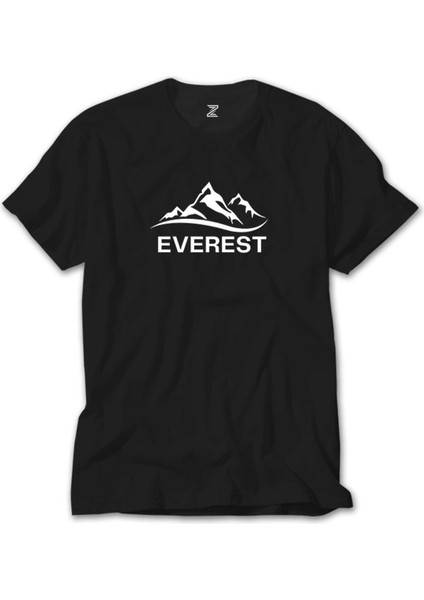 Everest Classic Siyah Tişört