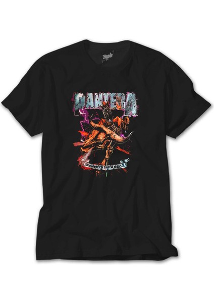 Pantera Cowboys From Hell Siyah Tişört