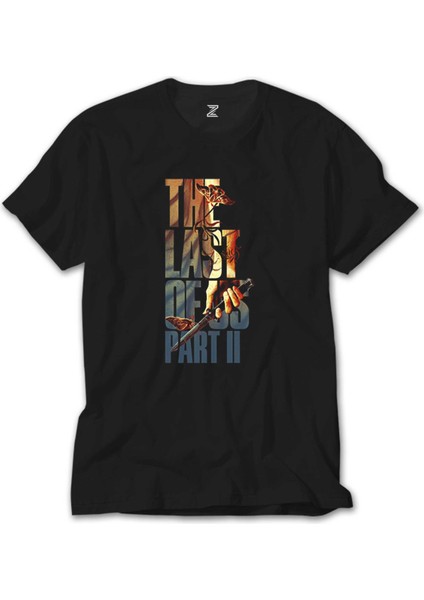 The Last Of Us 2 Butterfly Siyah Tişört