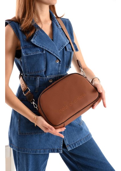 Impolo Holly Lktabakahve Kadın Spor Çapraz Ve Omuz Çantası 20x28 Ebatında
