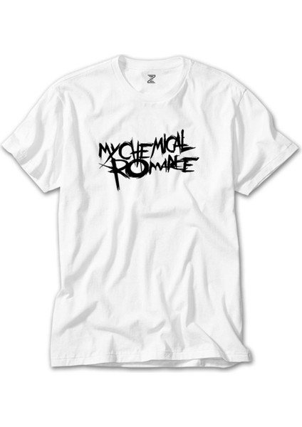 My Chemical Romance Logo Symbol Beyaz Tişört