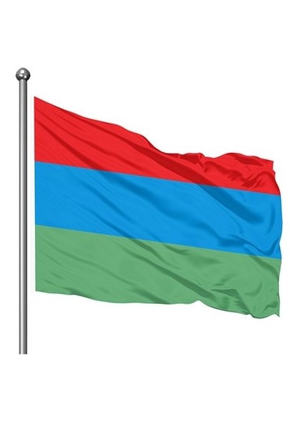 Dağıstan Gönder Bayrağı 50 x 75 cm