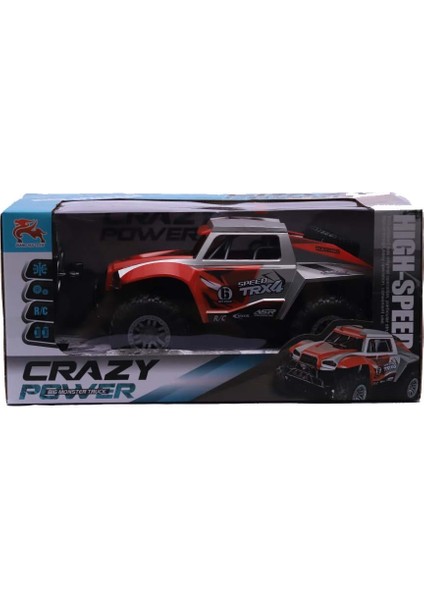 8586-2A Pasifik Toys Crazy Power Yüksek Hızlı Uzaktan Kumandalı Araba