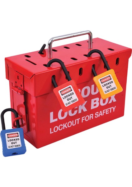 Safety Bbu Sl Glb1 Metal Eked Loto Grup Kilitleme Kutusu