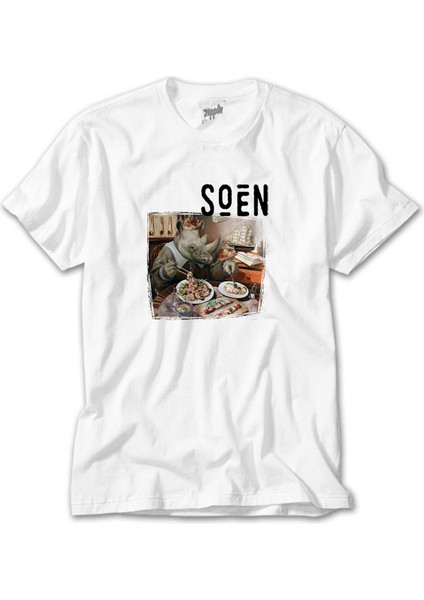 Soen Tellurian Beyaz Tişört