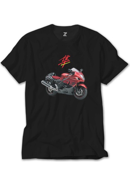 Suzuki Hayabusa Gsx R 1300 Siyah Tişört
