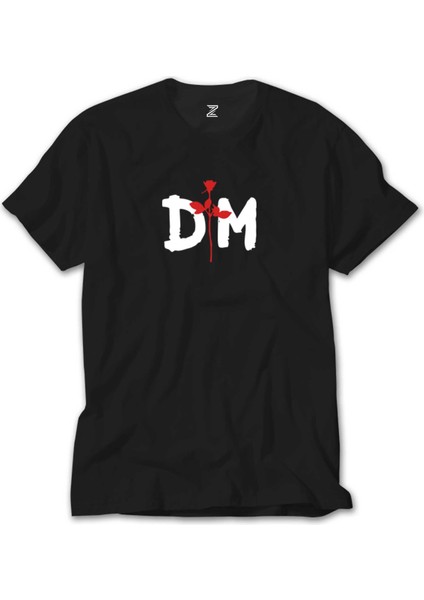 Depeche Mode Logo Siyah Tişört