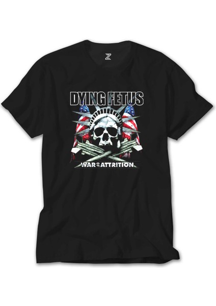 Dying Fetus War Of Attrition Siyah Tişört