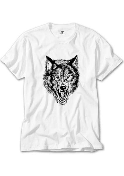 White Wolf Beyaz Tişört