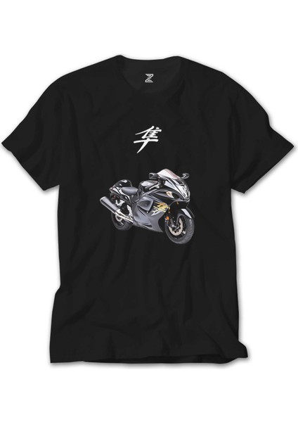 Suzuki Hayabusa Stompgrip Siyah Tişört