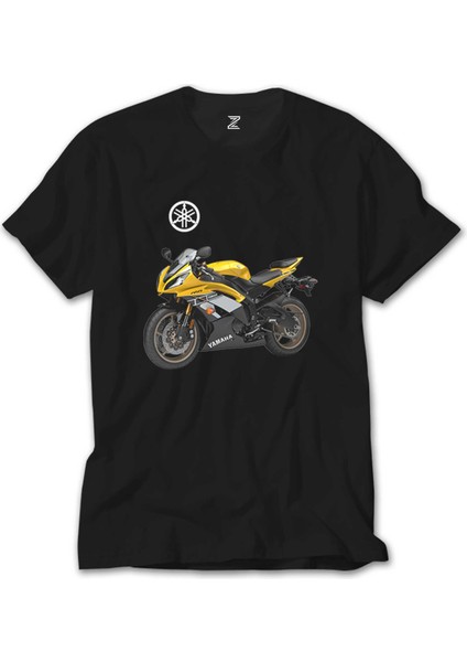 Yamaha Yzf R1 Supersport Siyah Tişört