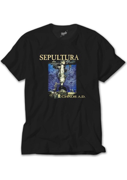 Sepultura Chaos A.d. Siyah Tişört