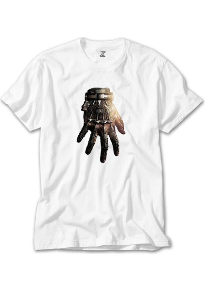 Call Of Duty Iron Hand Beyaz Tişört