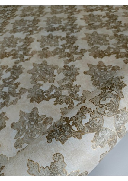 Black Serisi Silinebilir Krem Işıltılı Damask Duvar Kağıdı 16 M² fiyatları