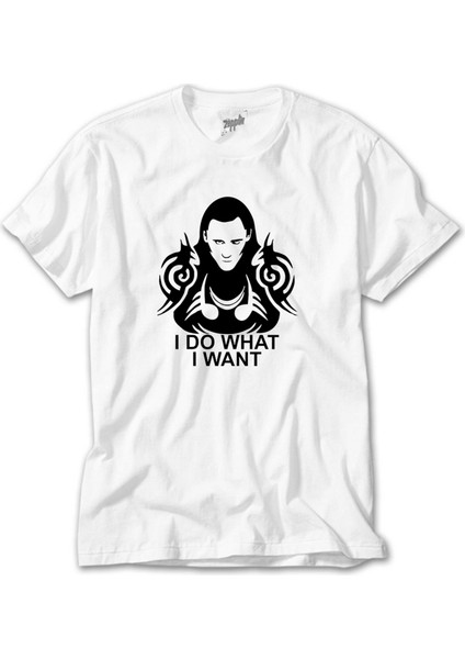 Loki Beyaz Tişört