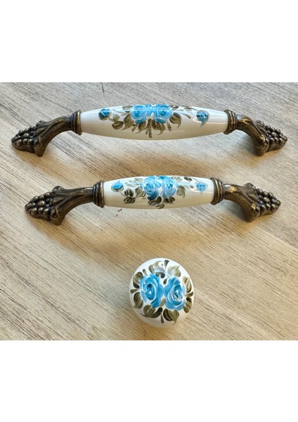 Porselen Mobilya Çekmece Vestiyer Mutfak Dolap Kulbu