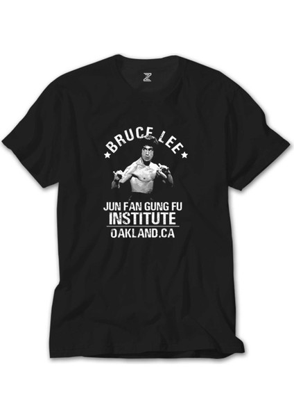 Bruce Lee Face Siyah Tişört