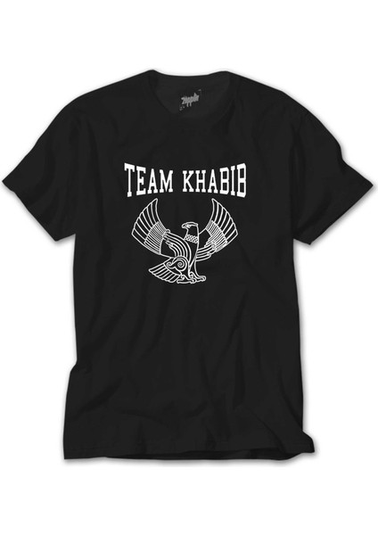 Khabib Nurmagomedov Team Essential Siyah Tişört